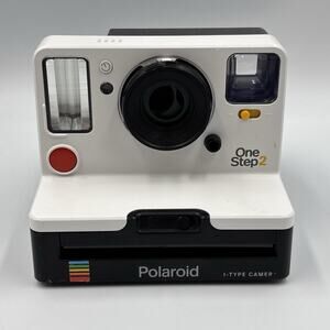 Polaroid One Step 2 I-Type Instant Camera - White/Black Untested